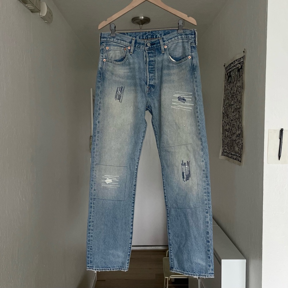 Levi’s Sashiko 501 Jeans